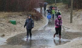 Lietus neatbaidė paplūdimius tvarkiusių savanorių