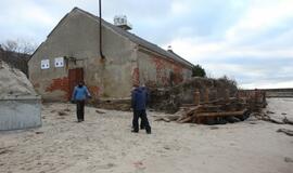 Paplūdimiai po uragano. Meras įvertina nuostolius