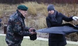 Lietus neatbaidė paplūdimius tvarkiusių savanorių