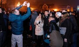 Naujųjų metų sutikimas Teatro aikštėje