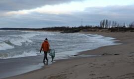 Paplūdimiai po uragano. Meras įvertina nuostolius