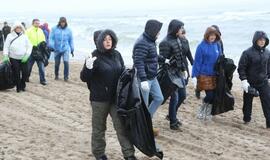 Lietus neatbaidė paplūdimius tvarkiusių savanorių