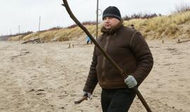 Lietus neatbaidė paplūdimius tvarkiusių savanorių