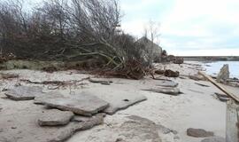 Paplūdimiai po uragano. Meras įvertina nuostolius