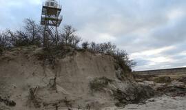 Paplūdimiai po uragano. Meras įvertina nuostolius