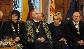 Inauguruotas Klaipėdos universiteto rektorius