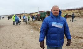 Lietus neatbaidė paplūdimius tvarkiusių savanorių