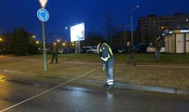 Prie darbovietės sunkiai sužeista policijos sekretorė