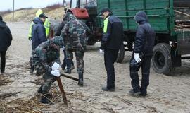 Lietus neatbaidė paplūdimius tvarkiusių savanorių