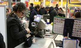 Pirmoji euro įvedimo Lietuvoje diena