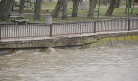 Audros padariniai Klaipėdoje