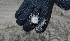 Paplūdimiai po uragano. Meras įvertina nuostolius