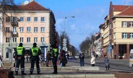 Policijos gretas retina ir strateginis objektas