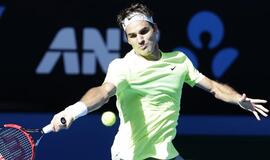 Rodžeris Federeris pralaimėjo trečiajame "Australian Open" rate