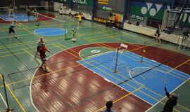 Badmintono maratonas pasižymėjo intriga