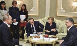 Minsko derybos: susitarta nutraukti ugnį