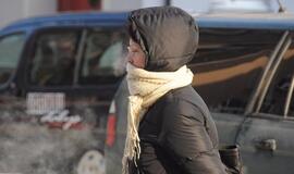 Naktimis vis labiau šals