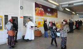 Užgavėnių šventė Naujajame turguje