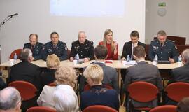 Agnės Bilotaitės susitikimas su pareigūnais