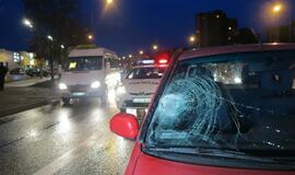 Prie darbovietės sunkiai sužeista policijos sekretorė