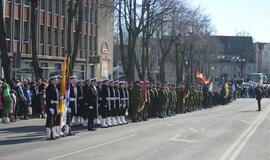 Klaipėdos įgulos kariai dalyvavo Valstybės atkūrimo dienos renginiuose
