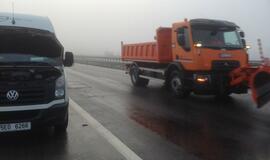 Ant Minijos tilto čekas sukėlė avariją