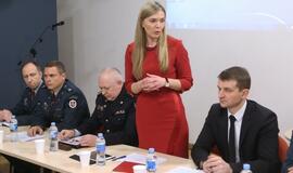 Agnės Bilotaitės susitikimas su pareigūnais
