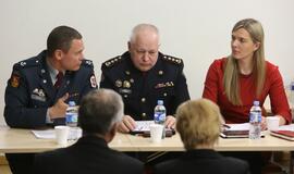 Agnės Bilotaitės susitikimas su pareigūnais