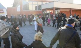 Užgavėnių šventė Naujajame turguje