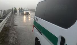 Ant Minijos tilto čekas sukėlė avariją