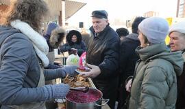 Užgavėnių šventė Naujajame turguje