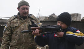 Separatistai pastarąją parą 30 kartų apšaudė Kijevo karių pozicijas