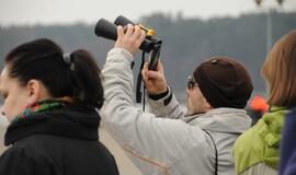 Saulės užtemimo stebėjimas Klaipėdoje