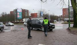 Baltijos prospekte pėsčiųjų perėjoje partrenkta mergina