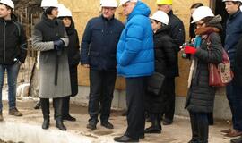 Klaipėdos piliavietėje jau atlikta trečdalis statybos darbų