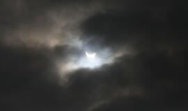 Saulės užtemimo stebėjimas Klaipėdoje