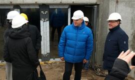 Klaipėdos piliavietėje jau atlikta trečdalis statybos darbų