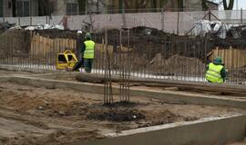 Klaipėdos piliavietėje jau atlikta trečdalis statybos darbų