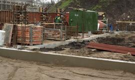 Klaipėdos piliavietėje jau atlikta trečdalis statybos darbų