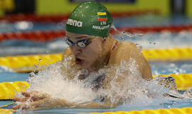 Plaukikė Rūta Meilutytė Didžiojoje Britanijoje iškovojo dar vieną pergalę