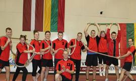 Virvės traukimo klubas „Švyturys“ uždarų patalpų sezoną baigia Latvijoje