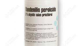 Gerdami vandenilio peroksidą sveikesni nebūsite
