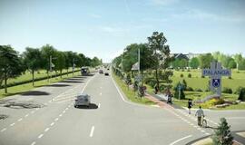 Įvažiavimas į Palangą taps erdvesnis