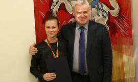 "Fortūnos" pagerbimas pas merą