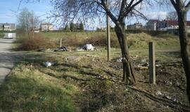 Gargžduose jaunimas žymėjo užterštas vietas