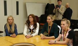 "Fortūnos" pagerbimas pas merą