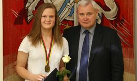 "Fortūnos" pagerbimas pas merą