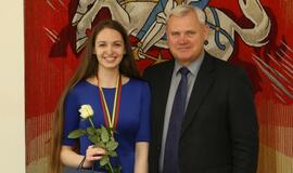 "Fortūnos" pagerbimas pas merą