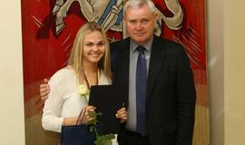 "Fortūnos" pagerbimas pas merą