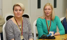 "Fortūnos" pagerbimas pas merą